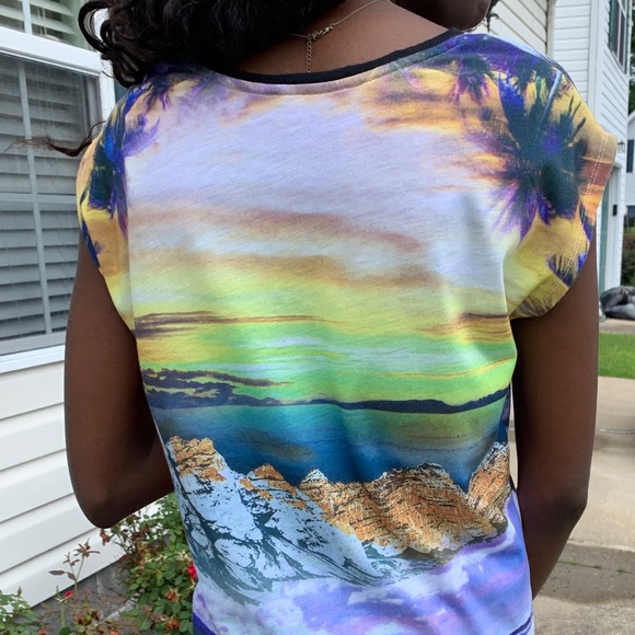 Express Summer Scene T-shirt - Picture 5 of 8